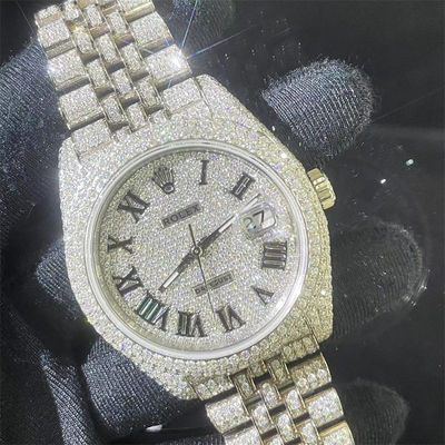 Bust Down Millionaire Moissanite Watch 